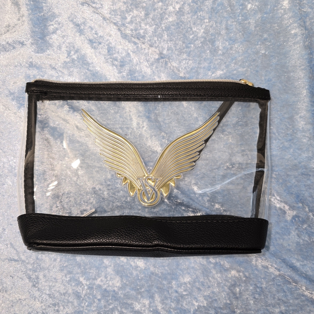 🌟 Transparent Black and Gold Women's Bag